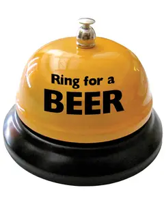 Factory Wholesale Custom Logo Hotels Schools Restaurants Service Desk Call Bell Ring for a Beer Table Bell