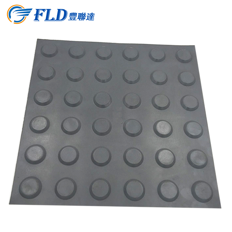 Противоскользящая уличная тактильная пластиковая кирпичная плитка из ПВХ для пола