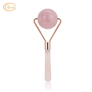 Quartz Rose naturel Massage Facial Cristal Pierre Corps Masseur Jade Rouleau Derma Soin <span class=keywords><strong>IceRoller</strong></span> Élimination Des Rides Outil De Beauté - Product Image 4