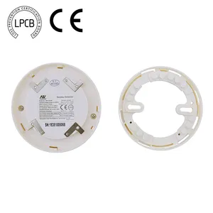 LPCB Certified 2 Wire Smoke Detector For Conventional Fire Detection Systems