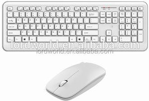 Combo <span class=keywords><strong>clavier</strong></span> et <span class=keywords><strong>souris</strong></span> <span class=keywords><strong>sans</strong></span> <span class=keywords><strong>fil</strong></span> Ultra fin 2.4Ghz 106 touches - Product Image 2