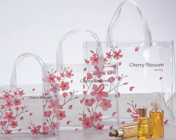 Модная красивая Экологически чистая рекламная женская сумка прозрачная