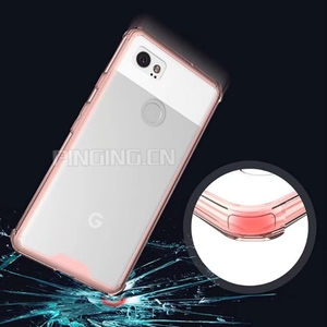 Coque hybride transparente en tpu, étui de téléphone robuste pour <span class=keywords><strong>google</strong></span> <span class=keywords><strong>pixel</strong></span> 6 pro, 6a, 5a, <span class=keywords><strong>4a</strong></span>, 4, 3, xl, 2 - Product Image 3