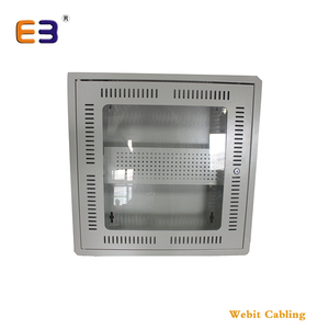 Flush Type Wall Rack+19 Inch+0.8mm Thickness Metal+Telecommunication Equipment+19'' 9U Network Rack Wall Mount - Product Image 2