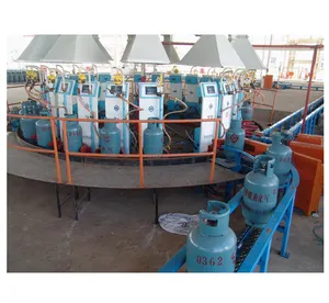 explosion-proof LPG filler/ cylinder weight filling carousel