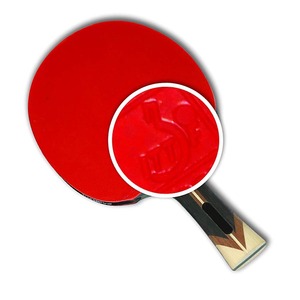 Powge — <span class=keywords><strong>raquette</strong></span> <span class=keywords><strong>de</strong></span> <span class=keywords><strong>Tennis</strong></span> <span class=keywords><strong>de</strong></span> <span class=keywords><strong>Table</strong></span> <span class=keywords><strong>6</strong></span> étoiles, qualité Premium, avec étui professionnel, en caoutchouc approuvé pour ITTF - Product Image 3