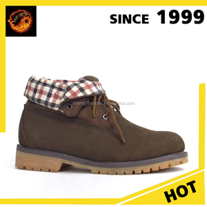 Chine gros de haute qualité travail en cuir Nubuck hommes cheville bottes chaussures de sécurité rocklander prix - Product Image 2