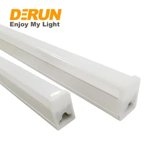 Linear Quadrados de Plástico T5 Linkable LED Integrado Tubo de Luz LED de Energia Lâmpada de Substituição Da Lâmpada Fluorescente CE RoHS , LTL-T5INT-PL