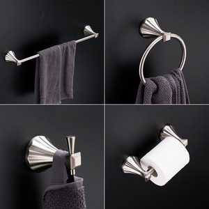 decorativo moderno baño accesorios de baño set <span class=keywords><strong>productos</strong></span> de acero inoxidable 304 montado en la pared accesorios de hardware - Product Image 4