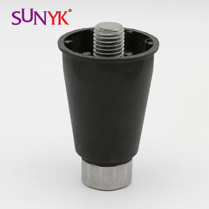 Pieds coniques réglables en plastique pour pieds de réfrigérateur de meubles pieds d'armoire et équipement de cuisine - Product Image 6