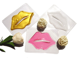 Cuidado de los labios de producto anti-arrugas rosado colágeno gel labios parche de costumbre crecer semilla - Product Image 2