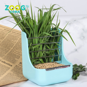 Cuencos alimentadores de heno y comida, estante de pesebre para conejillo de indias, Chinchilla y otros animales pequeños - Product Image 5