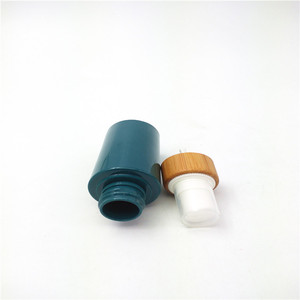 ODM Fournisseur ODM Usine RUIPACK OEM Bouteille de distributeur de lotion en plastique ronde personnalisée avec pulvérisateur à <span class=keywords><strong>brume</strong></span> en bambou Fabricant/vente en gros - Product Image 4