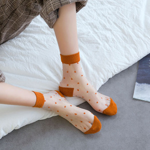 Calcetines de seda transparentes a la moda con un solo agujero para mujer, para verano, fabricación profesional - Product Image 3