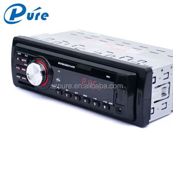 Player MP3 Mobil, Pemutar MP3 Manual Mobil Pemutar Audio Radio MP3 Player dengan AUX Input