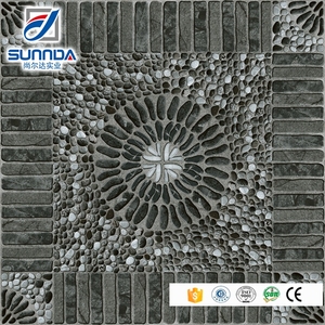De inyección de tinta de impresión de porcelana rústica azulejos, arena suelo mirar azulejos, baldosas para salón de foshan - Product Image 2