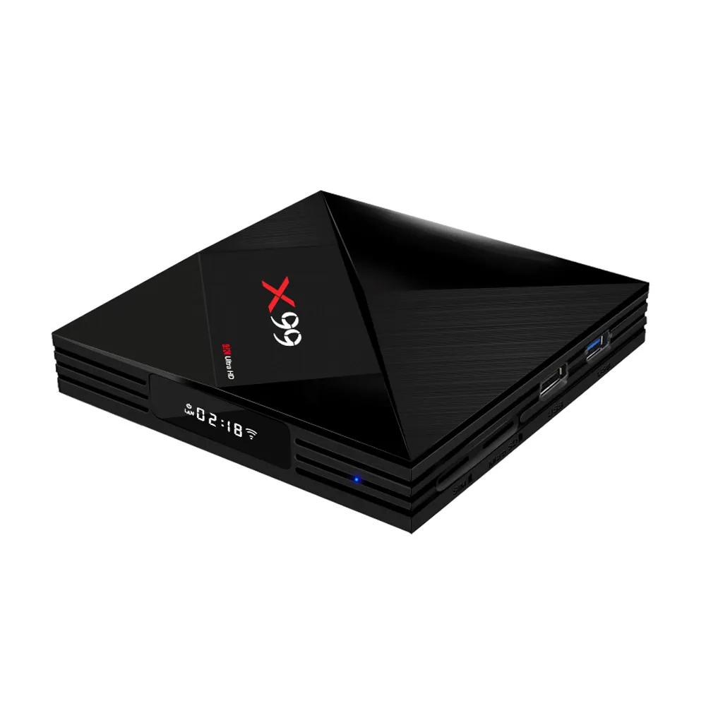 Wholesale Powerful X99 4 GB RAM 64 GB ROM RK3399 Android 8.1 TV Box RK3399