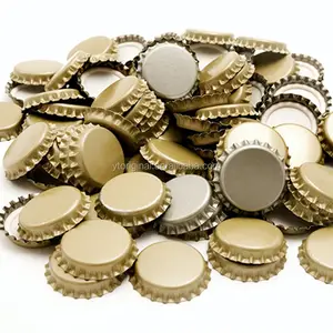 In Stock Gold Silver 26 Mm Soda Metal Crown Caps Beer Bottle Caps 26mm Crown Cap