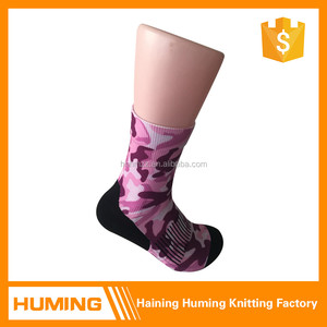 Giá rẻ <span class=keywords><strong>custom</strong></span> unisex hồng màu camo <span class=keywords><strong>elite</strong></span> <span class=keywords><strong>socks</strong></span> - Product Image 5