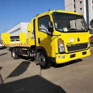 Sino℃ howo 4x2 caminhão de reboque, emergência, 5 toneladas, reboque, caminhões