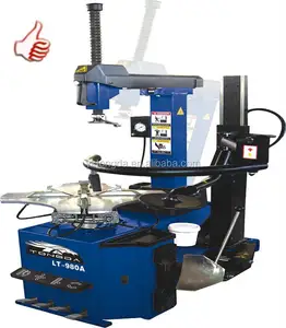 LT-980A tyre tools machine one arm remove angle of mount adjusted and calibrated air reserve tank tire changer