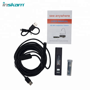 Endoscope d'inspection mini Wifi 110A étanche 1200P avec câble rigide de 3,5 m, 8 LED, compatible <span class=keywords><strong>Android</strong></span>/iOS/PC, pour réparation - Product Image 4