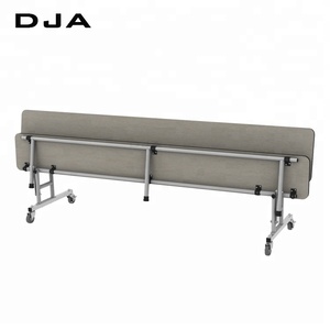 Tavolo da pranzo Mobile, panca in aula pieghevole tavolo da Picnic e sedie da studio Morden scuola mobili Versatile 3 in 1 metallo - Product Image 2