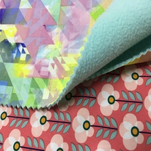 Softshell Fabric Customer Design Floral Digital Printed 100% Polyester Soft Shell Fabric <strong>Waterproof</strong> <strong>Material</strong> 2 Layer Bonded - Product Image 4