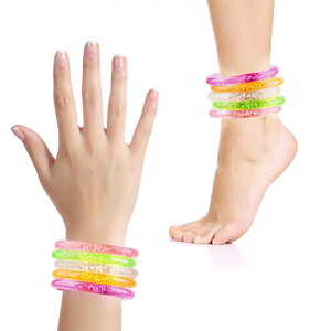 Günstiges LED-Blinkarmband Kostenlose Probe Glow in <span class=keywords><strong>the</strong></span> Dark-Armband - Product Image 4