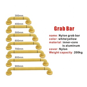 Barras de agarre antideslizantes para manija de bañera de <span class=keywords><strong>ducha</strong></span>, pasamanos impermeables, seguridad para baño, nailon, pinza asistida moderna de 30 ~ 70CM para discapacitados - Product Image 4