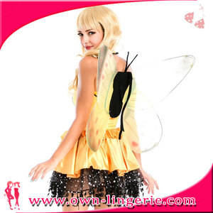 Costume <span class=keywords><strong>sexy</strong></span> gagnante cheer, papillons abeilles fêtecostumes fêtecostumes - Product Image 1