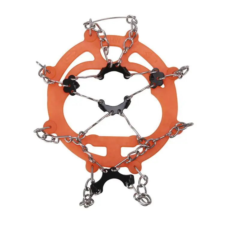 8 teeth mountain climbing ice crampons for shoes