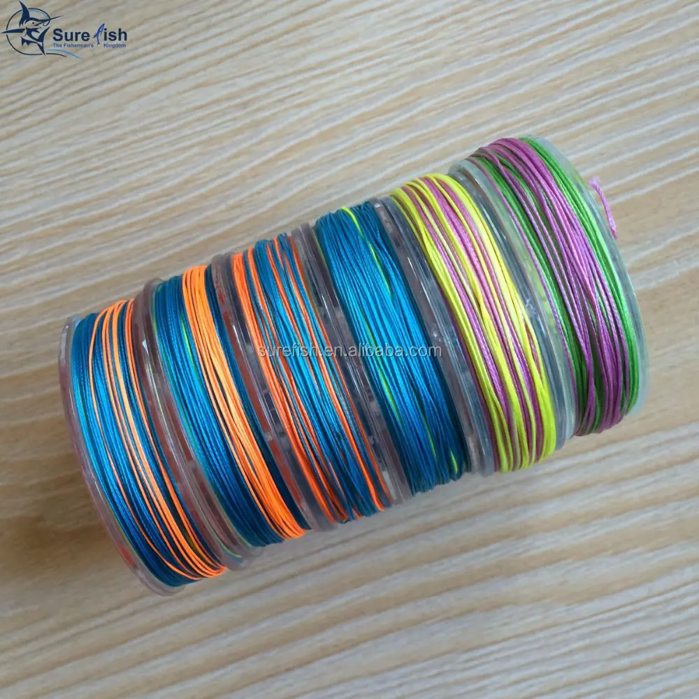 Wholesale price valued 8 woven strands braided fishing line