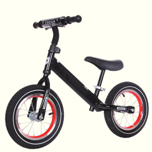 Vélo d'équilibre de mode léger simple en alliage d'aluminium de 12 "vélo d'équilibre de toboggan de compétition sportive pour enfants pour le cyclisme - Product Image 3