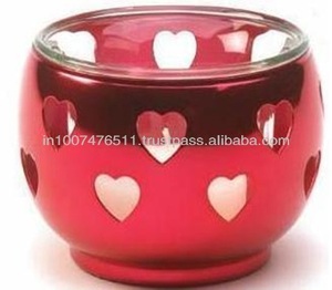 Elegante soporte de luz de té de hierro para la decoración del hogar Candelabros de metal Linternas Concepto de tarros de velas - Product Image 1