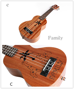<span class=keywords><strong>Ukelele</strong></span> Soprano Infantil con Grabado Personalizado con Tema Familiar - Product Image 4