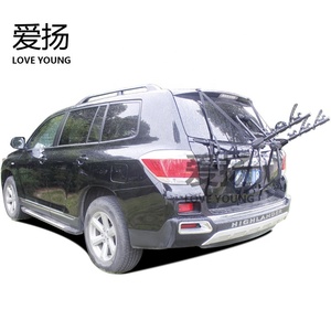 Support de vélo pour voiture à <span class=keywords><strong>3</strong></span> emplacements, fixation sur <span class=keywords><strong>attelage</strong></span>, support de vélo pour voiture - Product Image 5