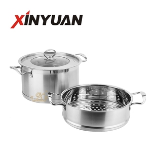 Casserole en acier inoxydable promotionnelle à prix abordable, Couscoussier en acier inoxydable - Product Image 2