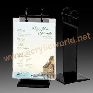A4 Adjustable Poster Sign <b>Stand</b> Acrylic Display - Product Image 3