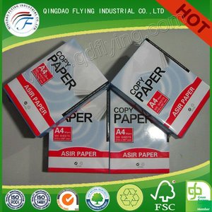 100% madera de pulpa blanca a4 copia de papel 80g - Product Image 1