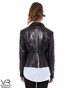 Valeriano Romano Turkish <b>Leather</b> Jacket Cow and Sheep <b>Leather</b> <b>Product</b> for Garments Model VRW0088 - Product Image 2