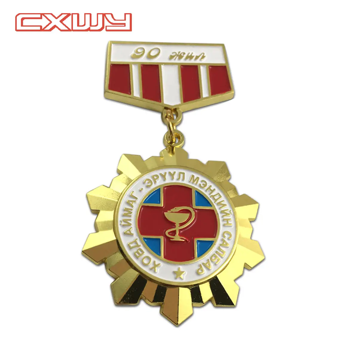 Factory price wholesale custom metal medal lapel pin shape safety pin badge