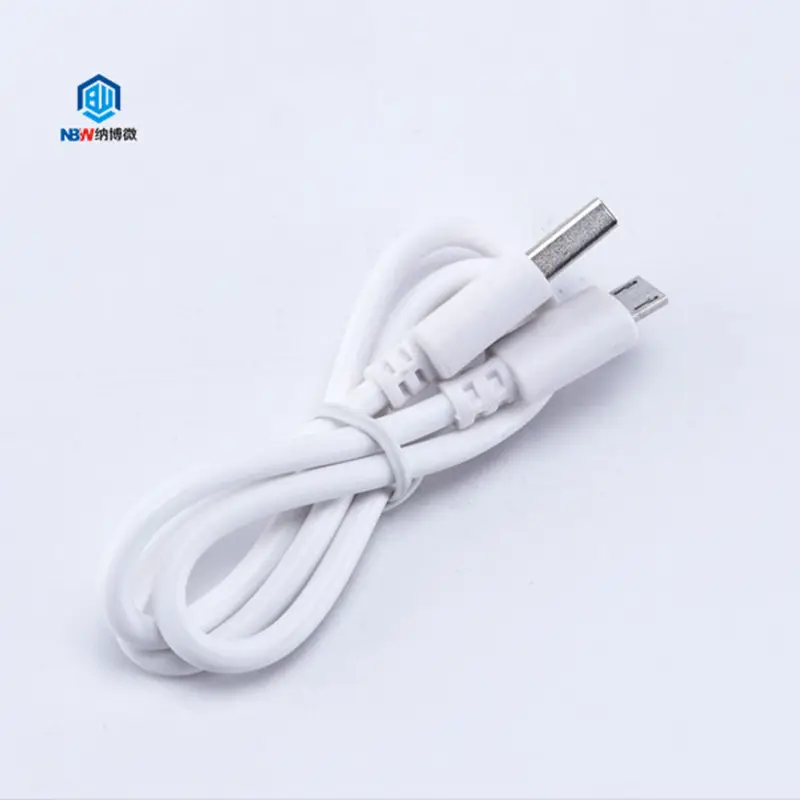 Factory wholesale 2A 30cm V8 usb micro cable Android micro usb charger cable black white