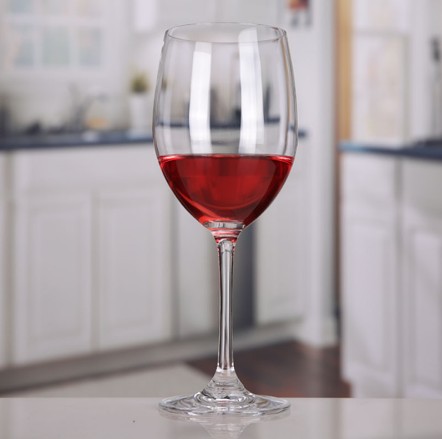 Wholesales Handmade Customized Clear Decorative Wine Glass for Party/Wedding