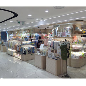 ออกแบบตู้โชว์ไม้สำหรับร้านขายเสื้อผ้าและรองเท้าเด็กแบบกำหนดเอง LUX - Product Image 5