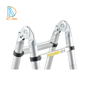 Deliladder 5.0m nhôm đôi đa chức năng Kính thiên văn thang EN131 CE - Product Image 5