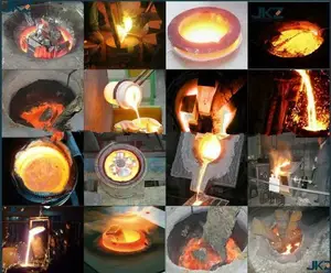 favorable al medio ambiente de fusión de aluminio y la celebración del horno
