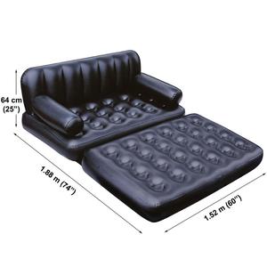 Bestway75054 Sofá Cama Inflable Multifuncional 5 en 1 Moderno y Reclinable con Bomba de <span class=keywords><strong>Aire</strong></span> Sidewinder-AC - Product Image 2
