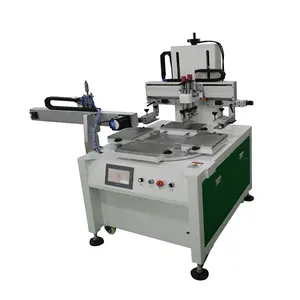 ロボットダウンロード付きサーボプレーンスクリーン印刷機