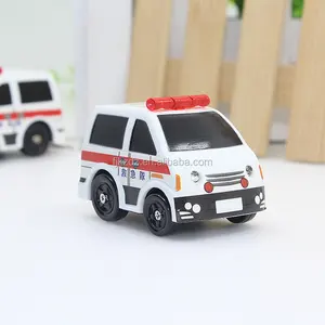 Gantungan Kunci Ambulans Mobil Lampu Led